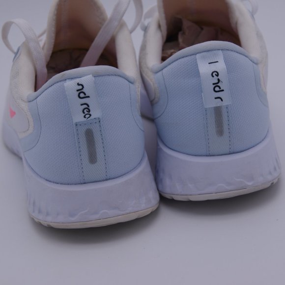 Nike Sneakers Women's Sz 8 Legend React Running Shoes Lace up White AA1626-102 - Picture 5 of 10